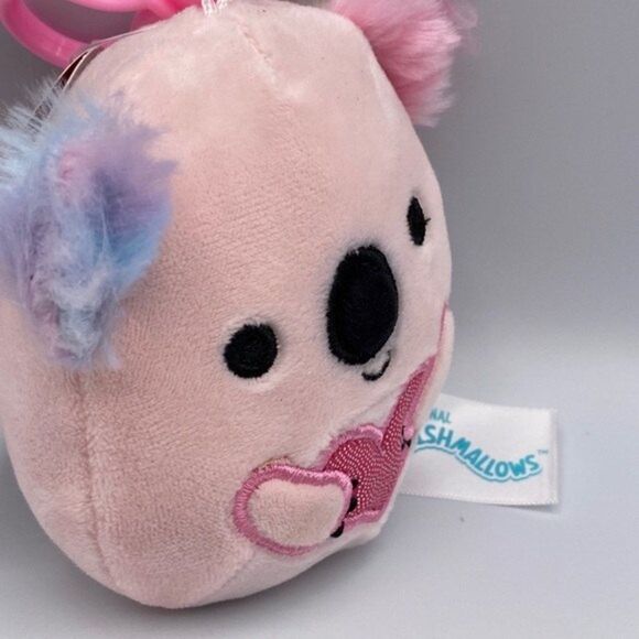 Squishmallows Kaelea 3 Clip-On Pink Koala 3" Plush Keychain KellyToy Walgreens - Picture 7 of 7
